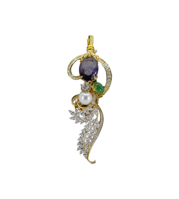 Huge Amethyst Pendant/Brooch   P/B 2024006